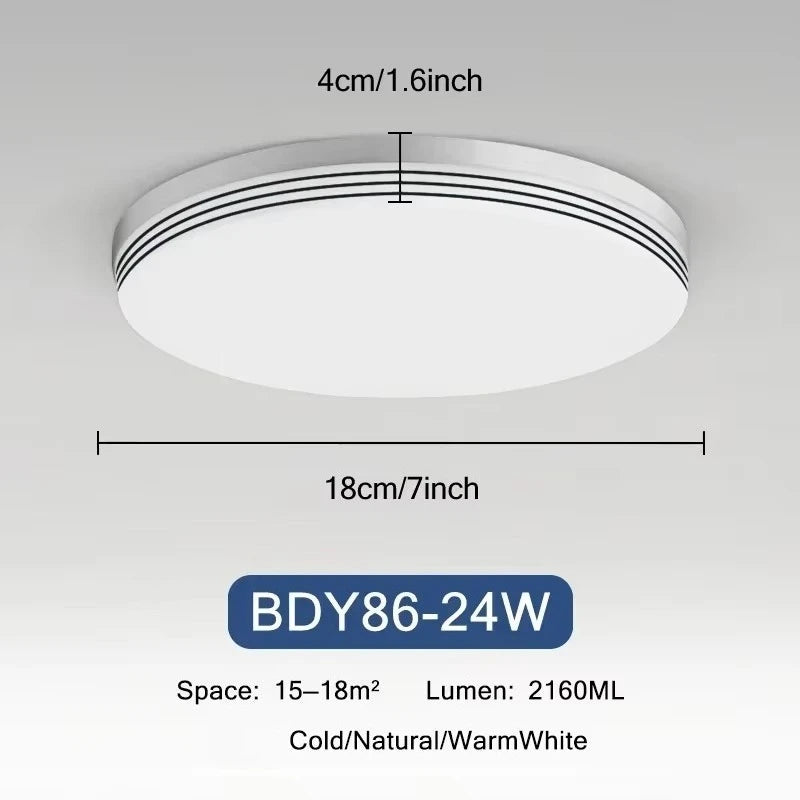 Moderne LED Deckenleuchte