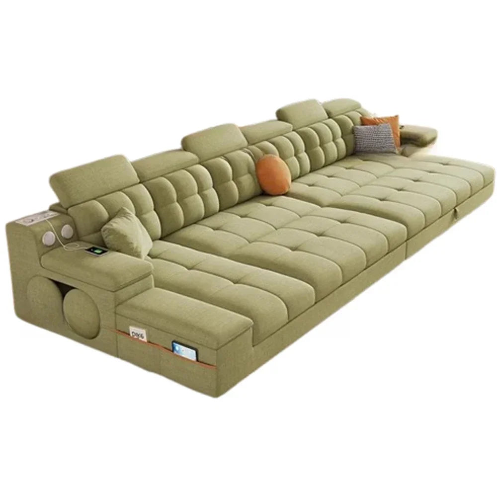 Lounge Armrest Elasticas Sofa Hidden Bed Multifunctional Luxury Sofas Modern Funky Minimalist Designer Muebles TrendyFurniture