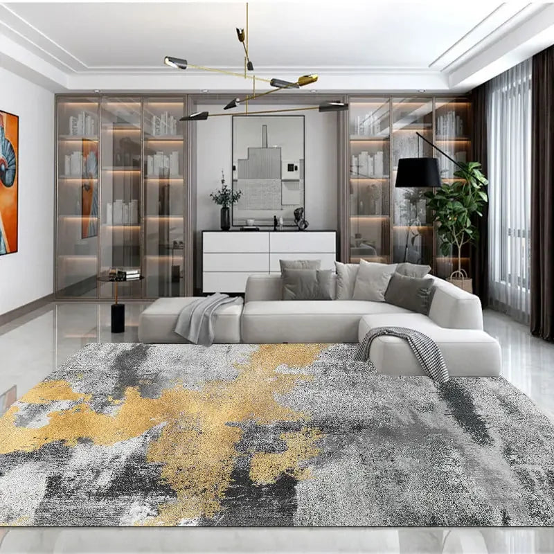 Moderner Schlichter Wohnzimmer Dekorations-Teppich