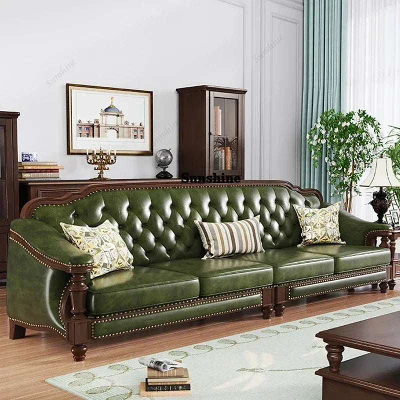 Leather Lazy Living Room Sofas Couch Armchair Recliner Mid Century Sofas Relaxing Multifunctional Divano Garden Furniture Sets