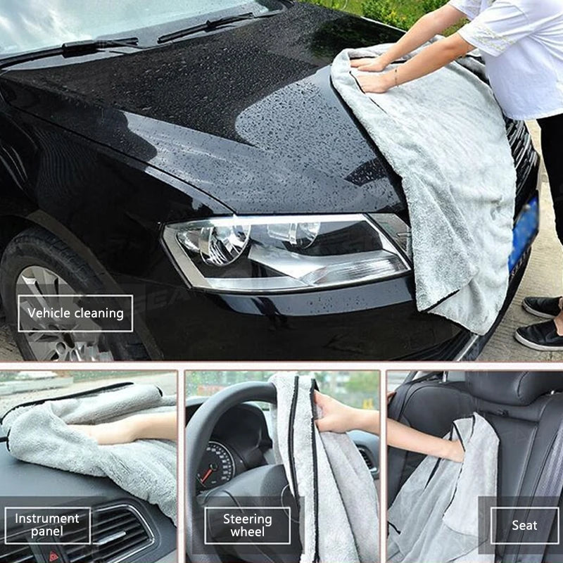 SEAMETAL XXL Auto-Trockentuch 120x50cm - Hochabsorbierend & Kratzfrei
