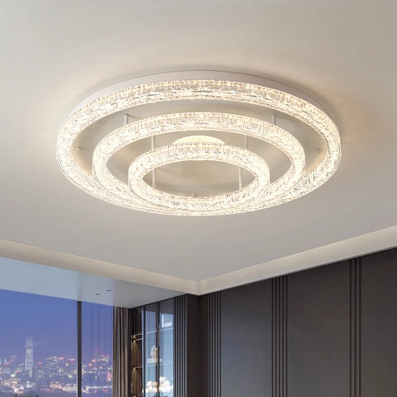 Nordische LED Deckenlampe - Moderne Wohnzimmer Beleuchtung für Schlafzimmer und Innenräume