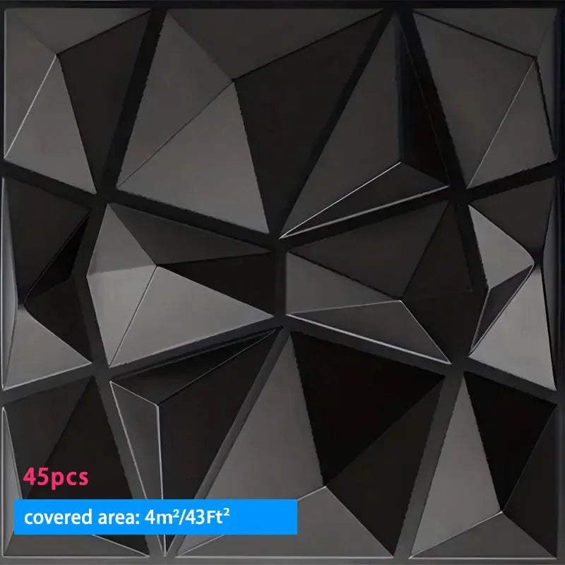 3D Wandpaneele 30x30cm Innen Wanddekoration