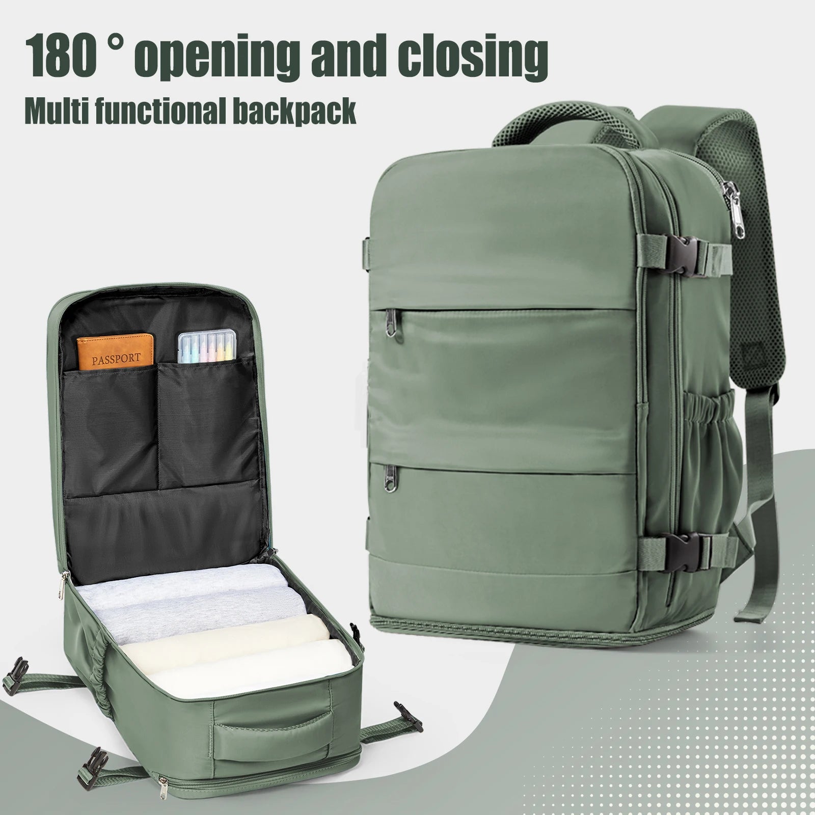 Ryanair Handgepäck Rucksack 40x30x20 - Kabinentasche für Flugzeug