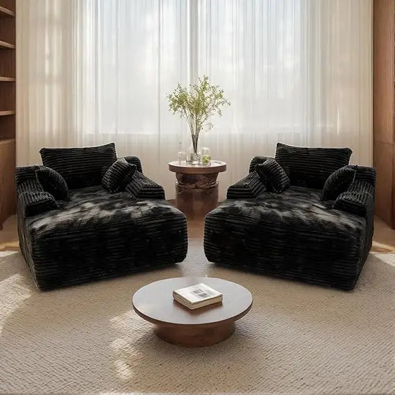 67 Zoll Sessel, Cloud Komfort Couch Sofa-Bett