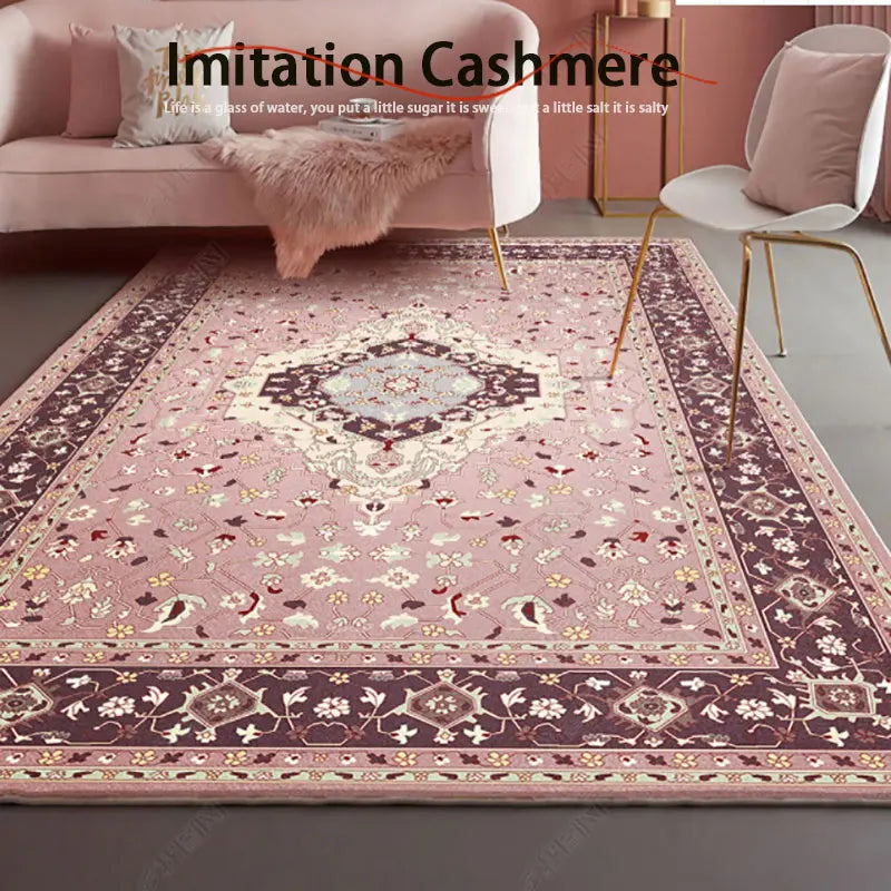 Amerikanischer Retro Teppich für Wohnzimmer