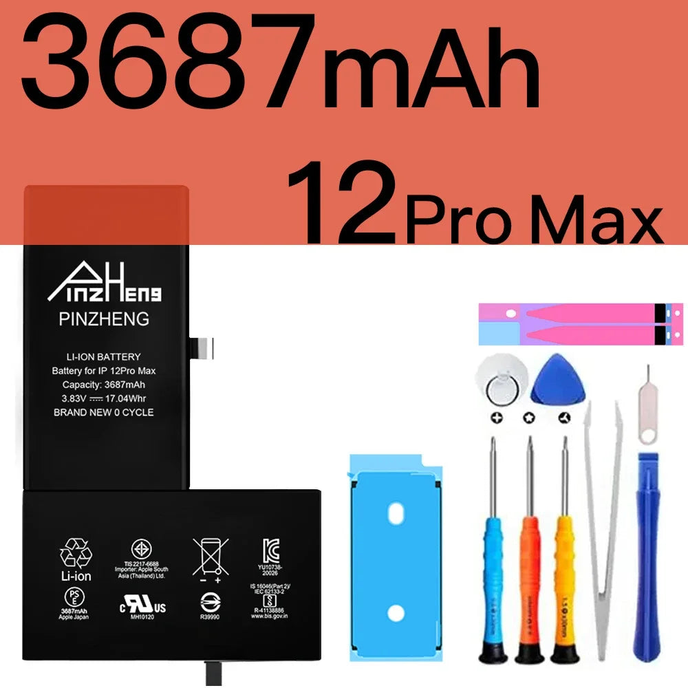 PINZHENG Hochkapazitäts-Akku für iPhone