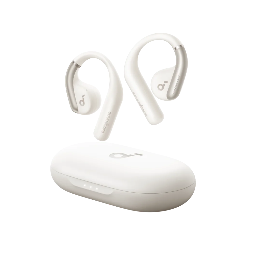Soundcore AeroFit Open-Ear Bluetooth Earbuds - 42H Akku, IPX7 Wasserdicht, Sport-Kopfhörer