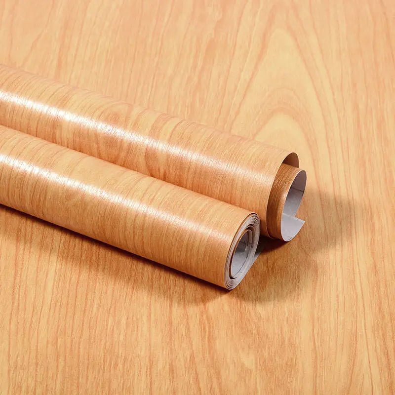Holzmaserung DIY Aufkleber PVC Selbstklebende Wasserfeste Tapete