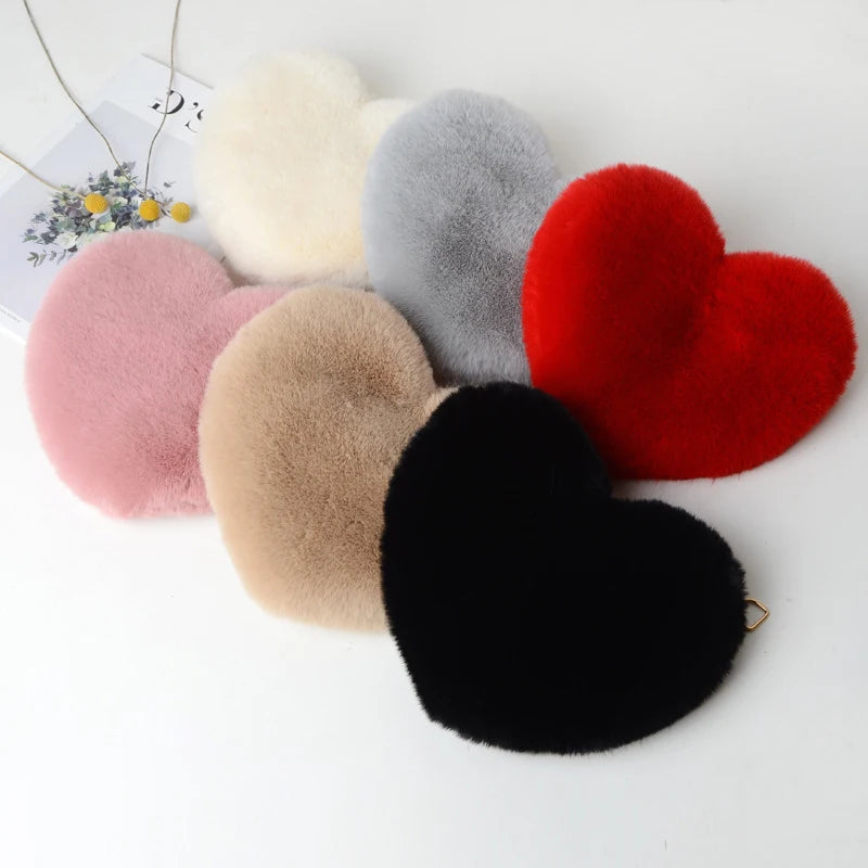 Modische Damen Herzförmige Handtasche