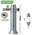 Aquarium CO2 Druckminderer Set – Magnetventil mit Blasenzähler