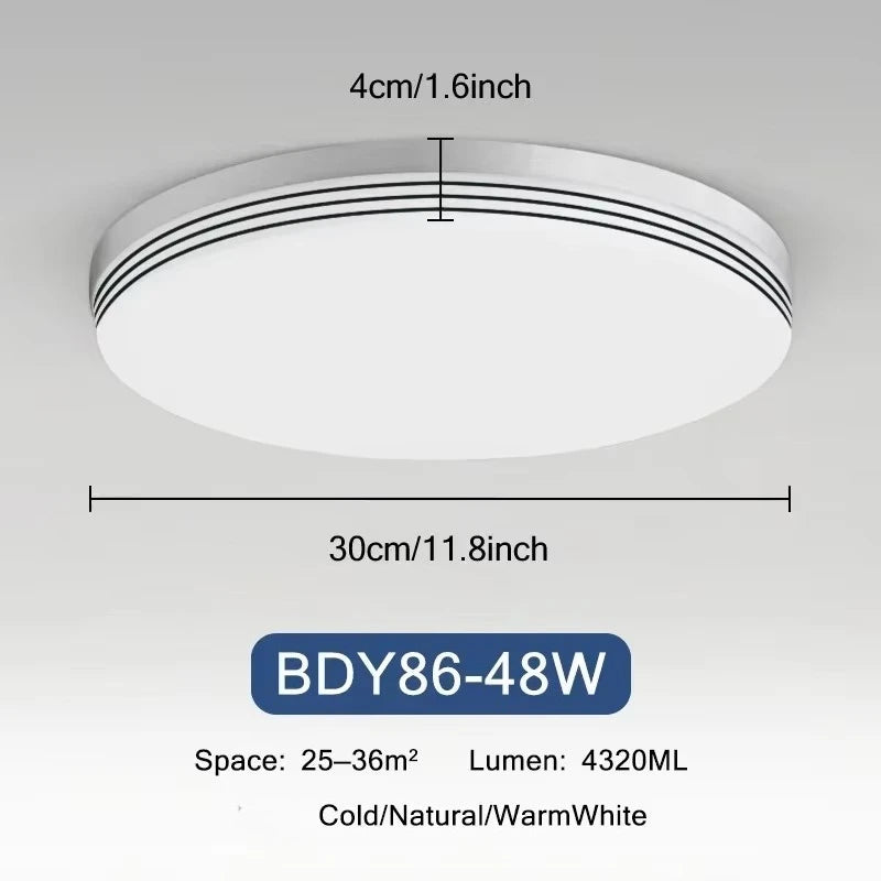 Moderne LED Deckenleuchte