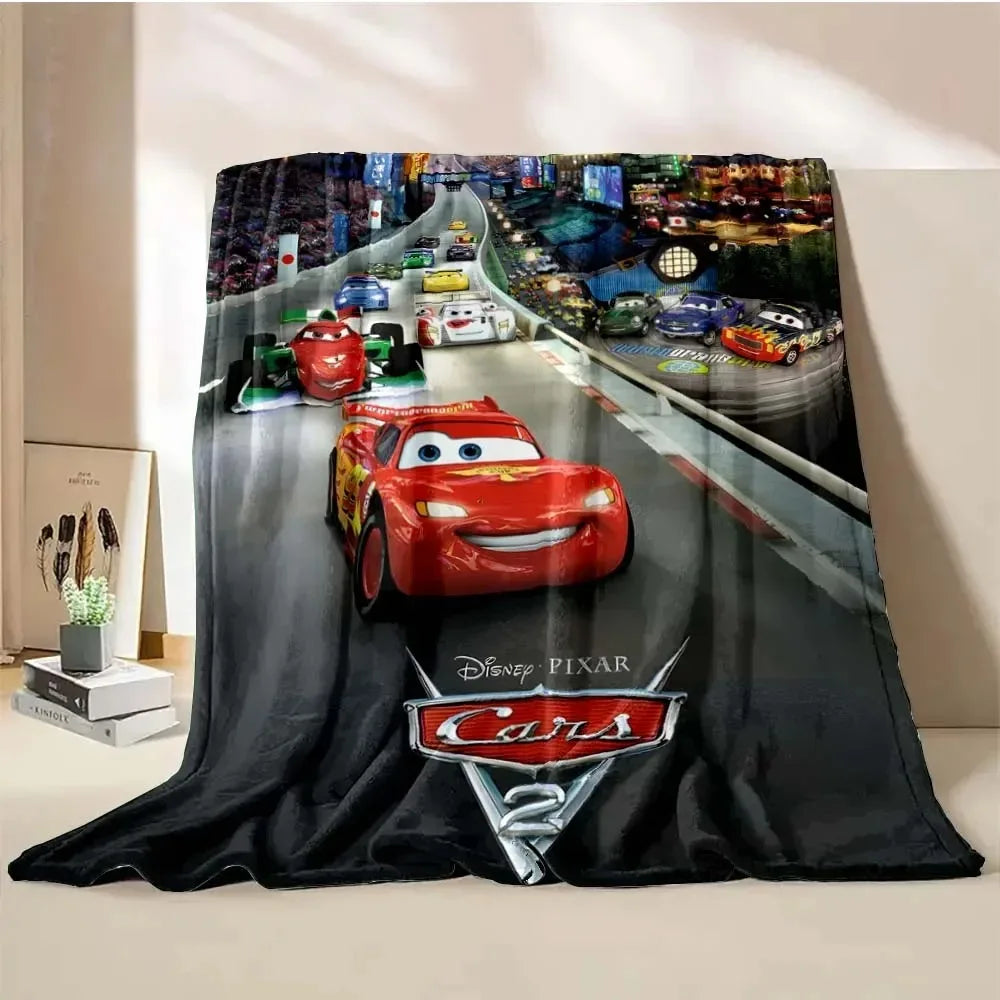 Pixar Cars Lightning McQueen Flanelldecke
