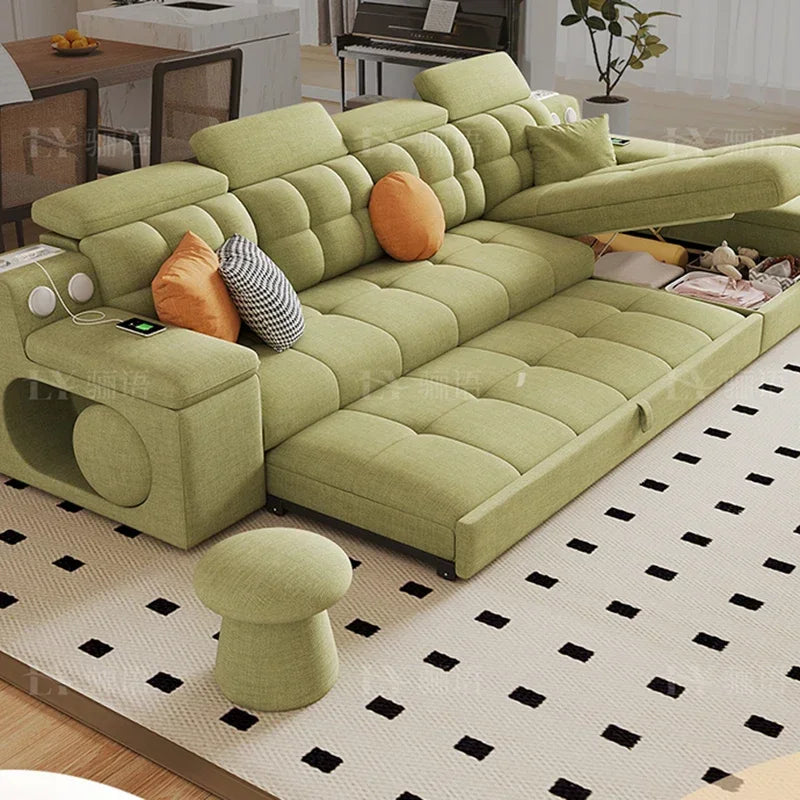 Lounge Armrest Elasticas Sofa Hidden Bed Multifunctional Luxury Sofas Modern Funky Minimalist Designer Muebles TrendyFurniture