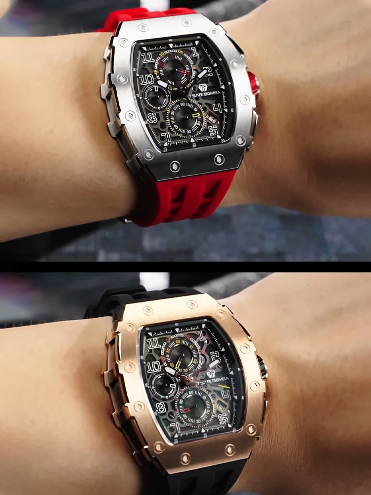 TSAR BOMBA Herrenuhr Luxus Design