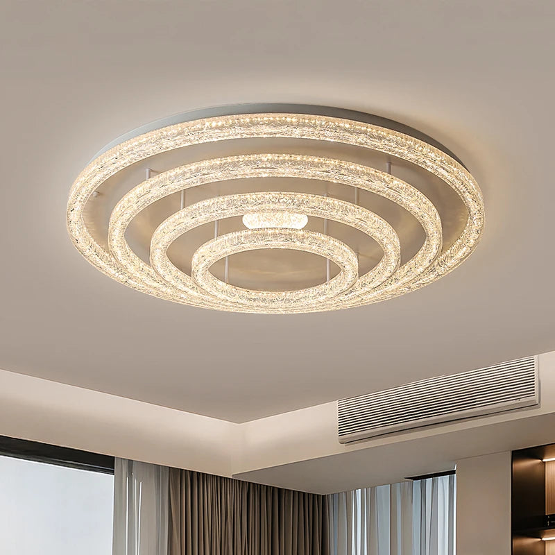Nordische LED Deckenlampe - Moderne Wohnzimmer Beleuchtung für Schlafzimmer und Innenräume