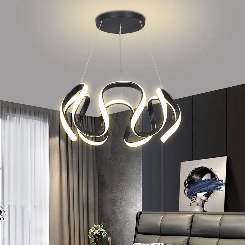 Moderner Stilvoller LED Kronleuchter