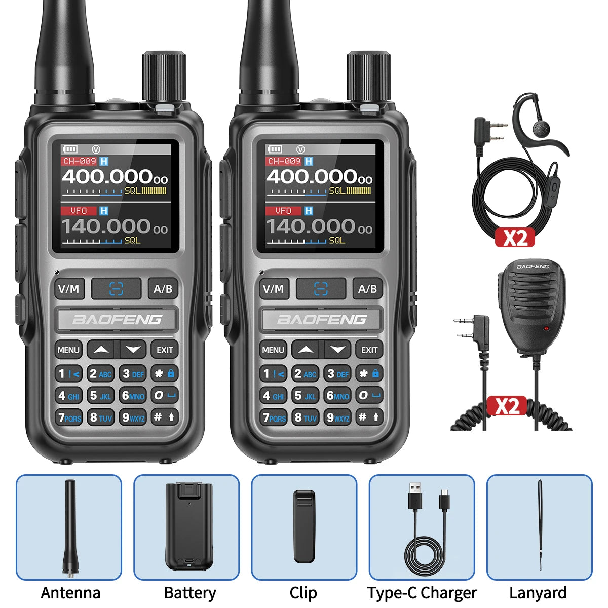 BAOFENG UV-5R Mini Walkie-Talkie