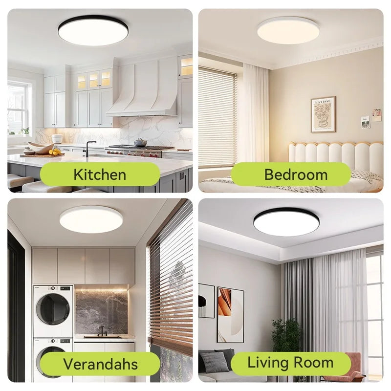 LED Deckenlampe AC220V 3 Farben Dimmbar