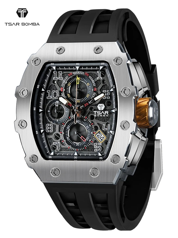 TSAR BOMBA Herrenuhr Luxus Design