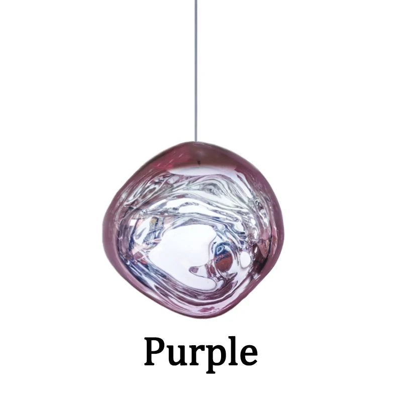 Moderne Lava LED Kronleuchter