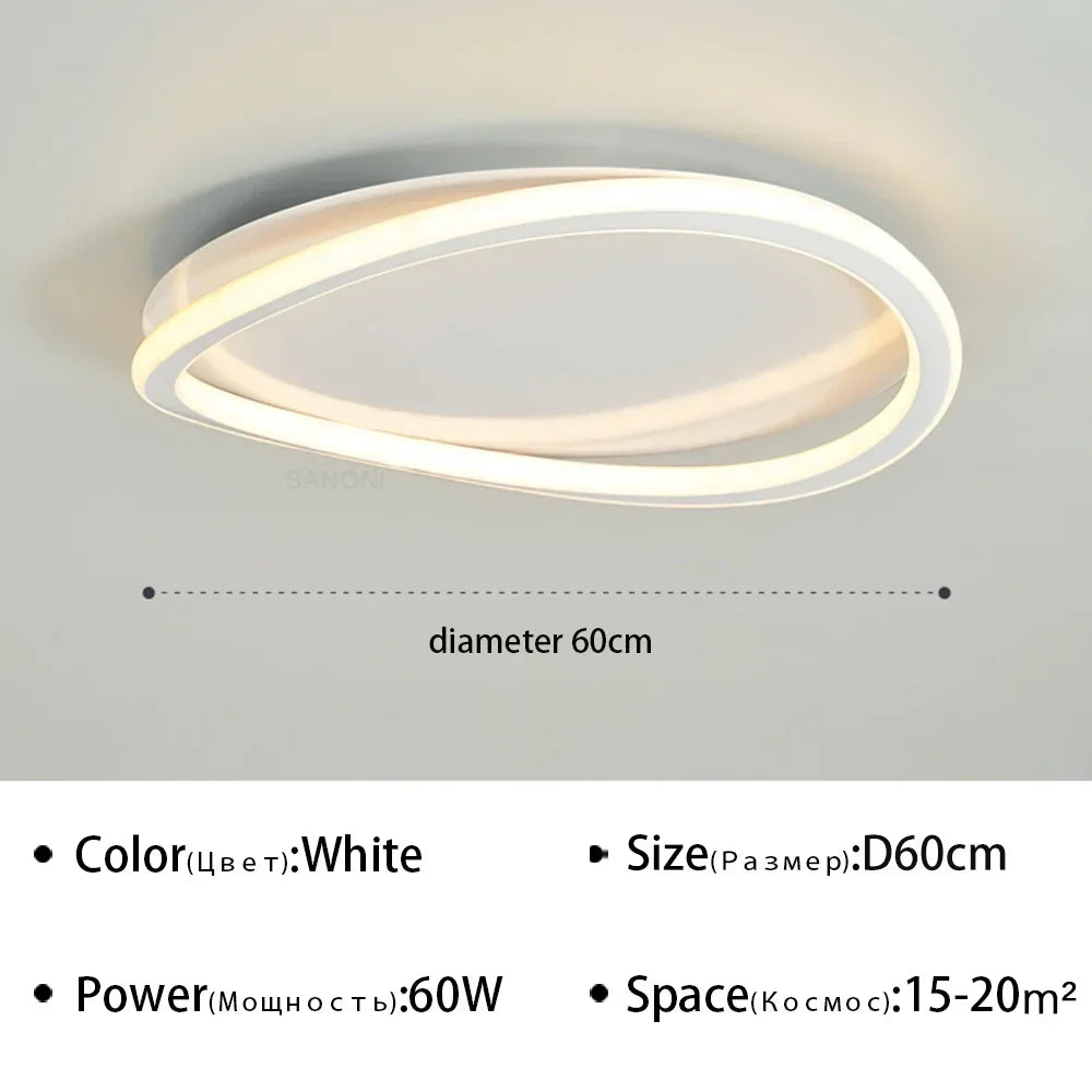 Moderne LED Decken-Kronleuchter Lampe