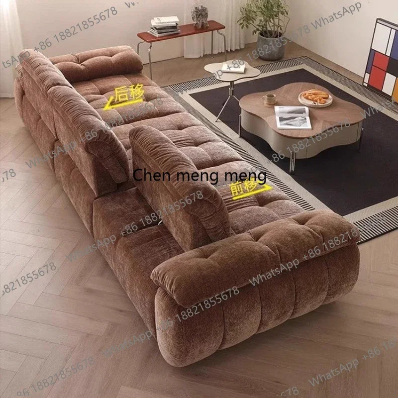 02M Design Loveseat Wohnzimmer Sofa - Lounge Couch Europäisch Entspannend Postmodern