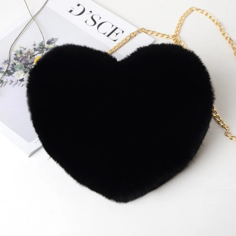 Modische Damen Herzförmige Handtasche