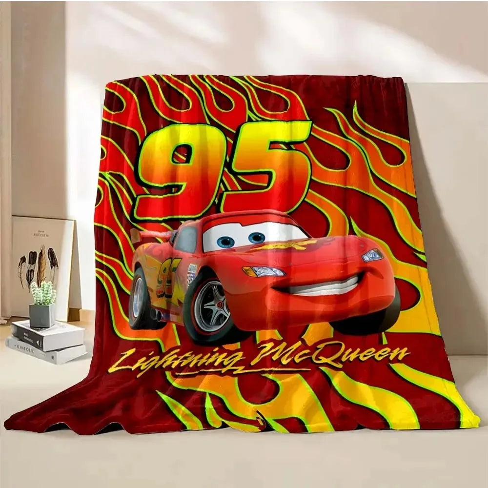 Pixar Cars Lightning McQueen Flanelldecke