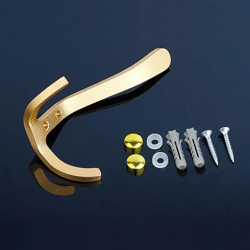 Aluminium Wandhaken selbstklebend – Für Mäntel, Handtücher & Schlüssel