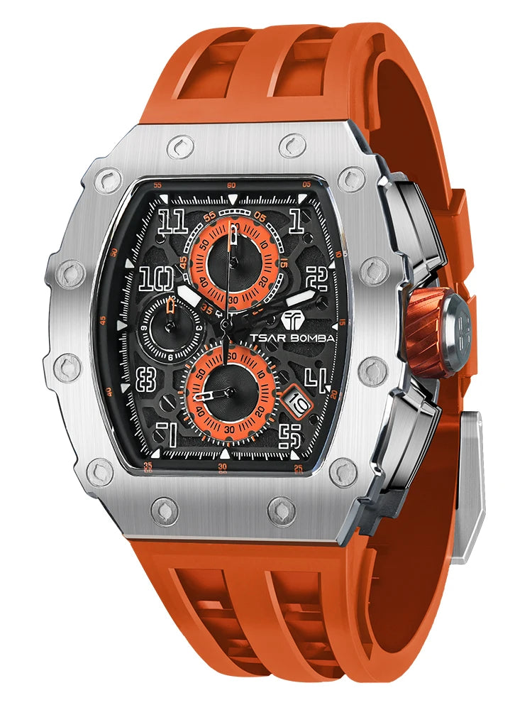 TSAR BOMBA Herrenuhr Luxus Design