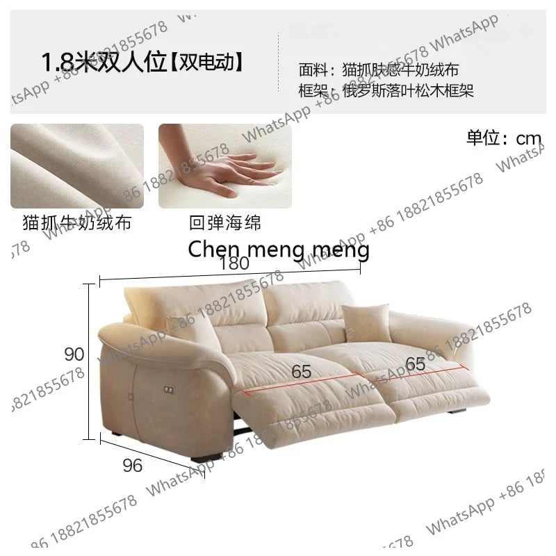 M178 Modern luxury functional electric sofa living room sofas couch bed Convertible sofa Cloth Armchair home furniture armchairs