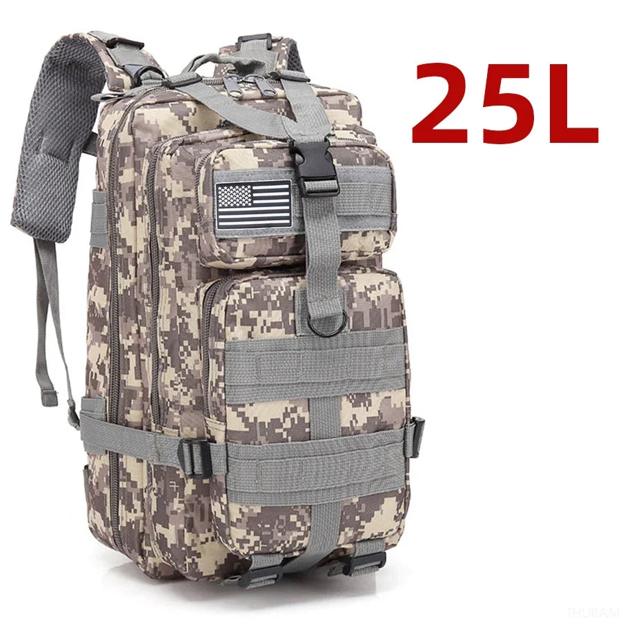 25L/50L Robuster Nylon Wasserdichter Taktischer Rucksack