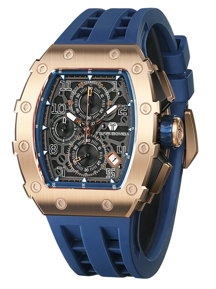 TSAR BOMBA Herrenuhr Luxus Design
