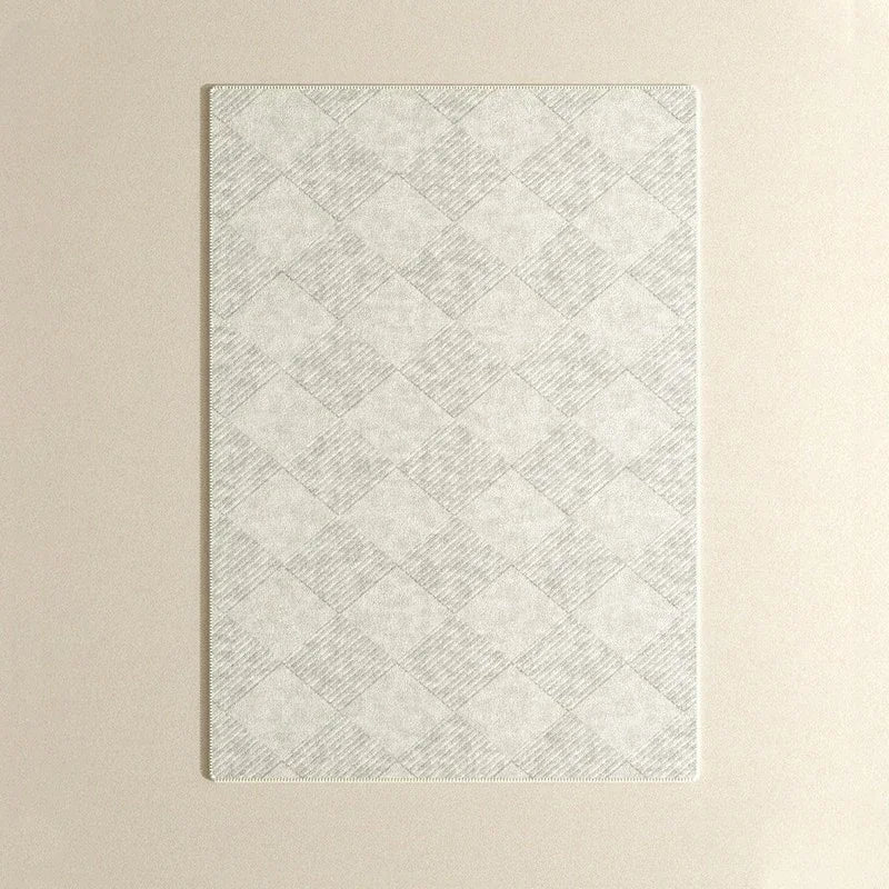 Beige Wohnzimmer Großflächen-Teppich