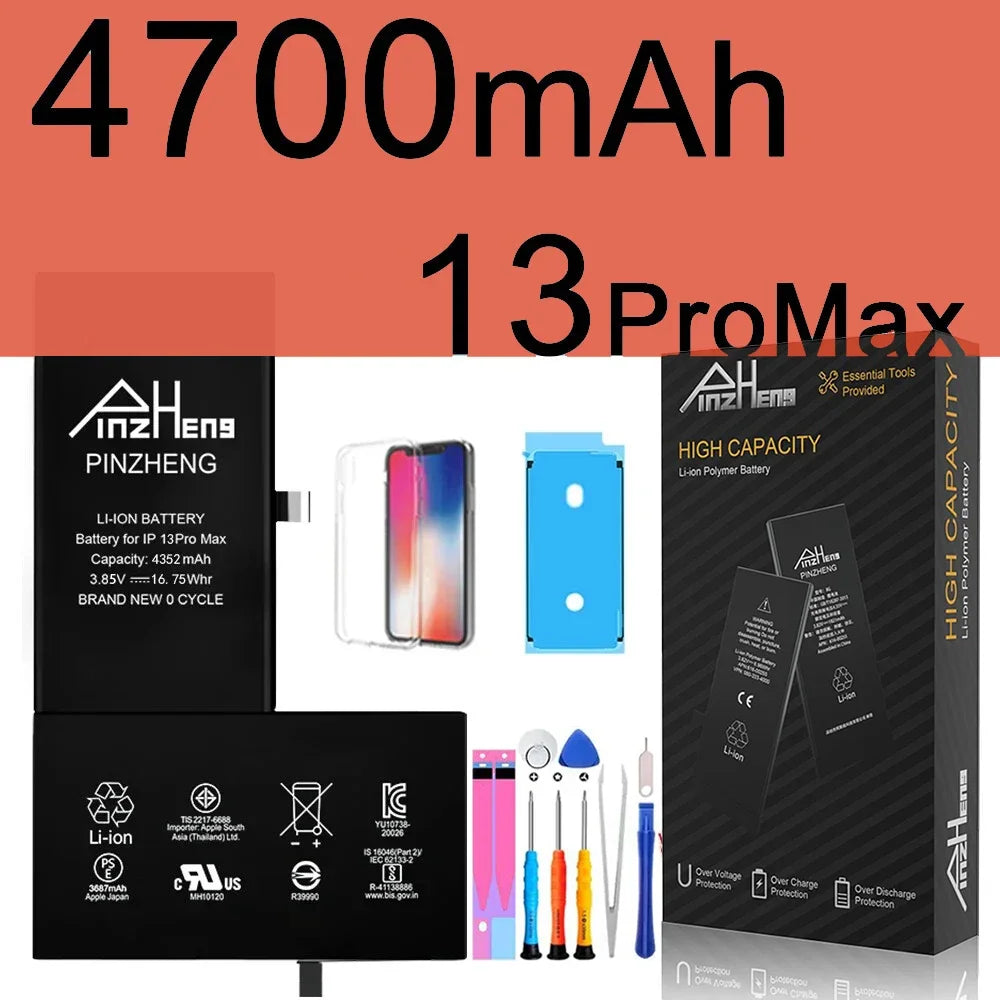 PINZHENG Hochkapazitäts-Akku für iPhone
