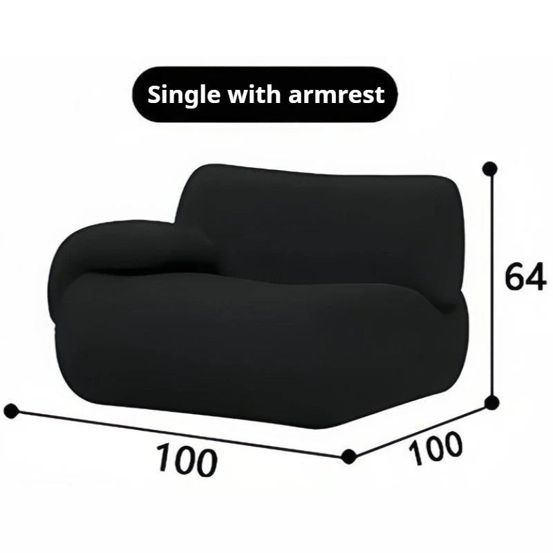 Living Room Luxury Sofa Modern Minimalist Fabric Sofa Multi Functional Free Combination Sofas Household Aesthetic Furniture