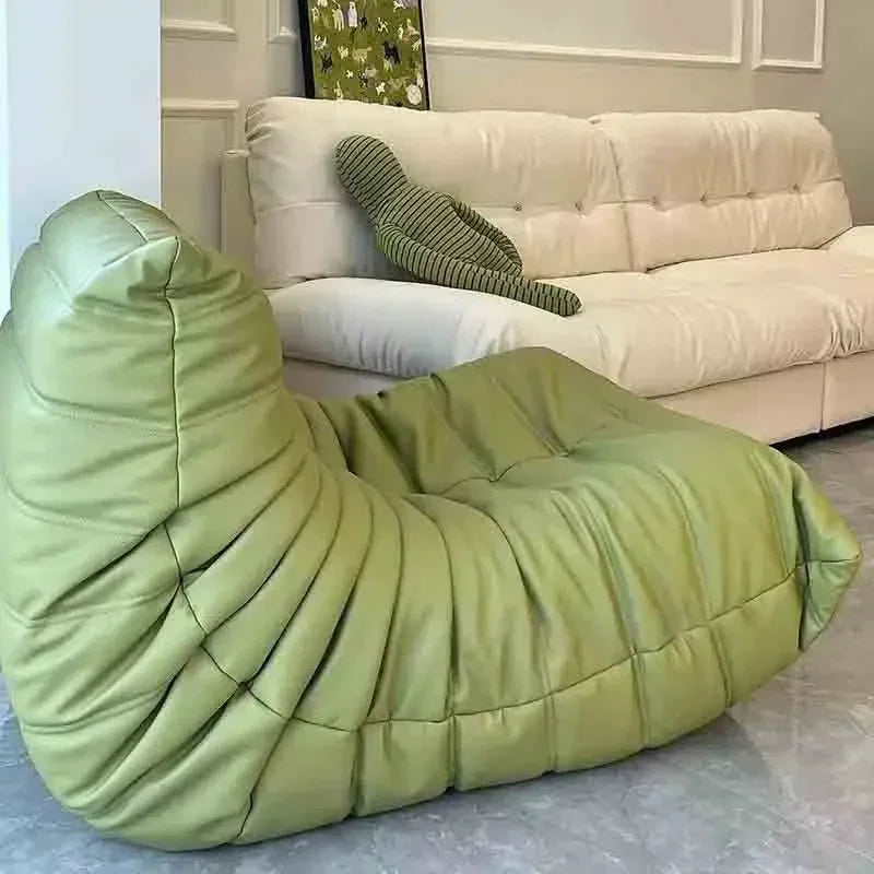 Bean Bag Chair for Adults Teens Comfy Reading Gaming Floor Lounge Fireside Chair Single Armless Lazy Sofa Couch for Living Room