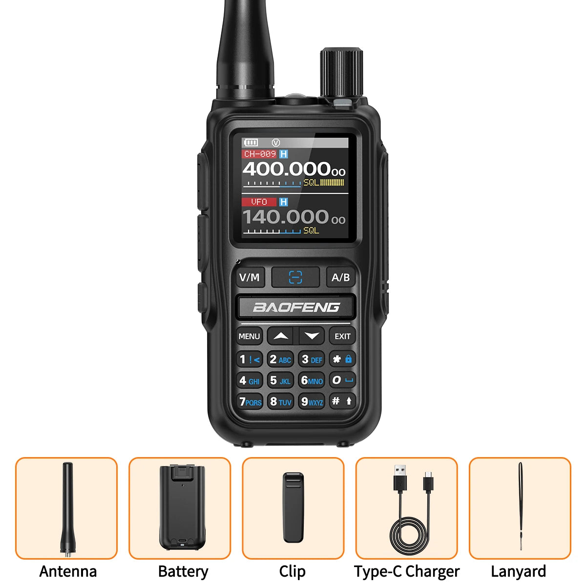 BAOFENG UV-5R Mini Walkie-Talkie