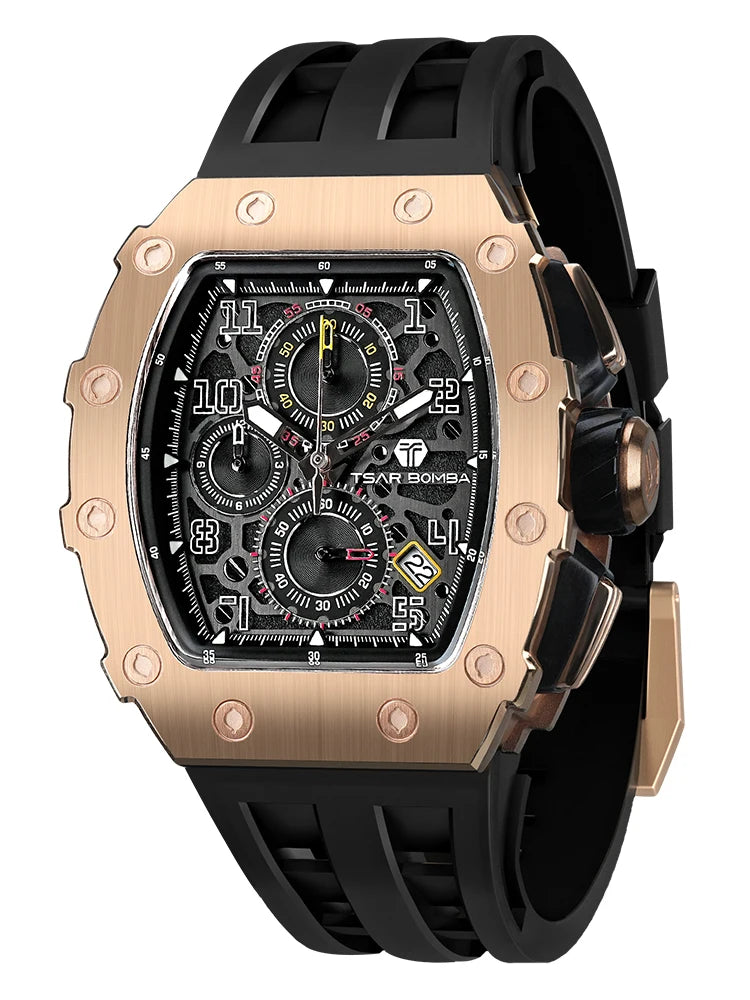 TSAR BOMBA Herrenuhr Luxus Design