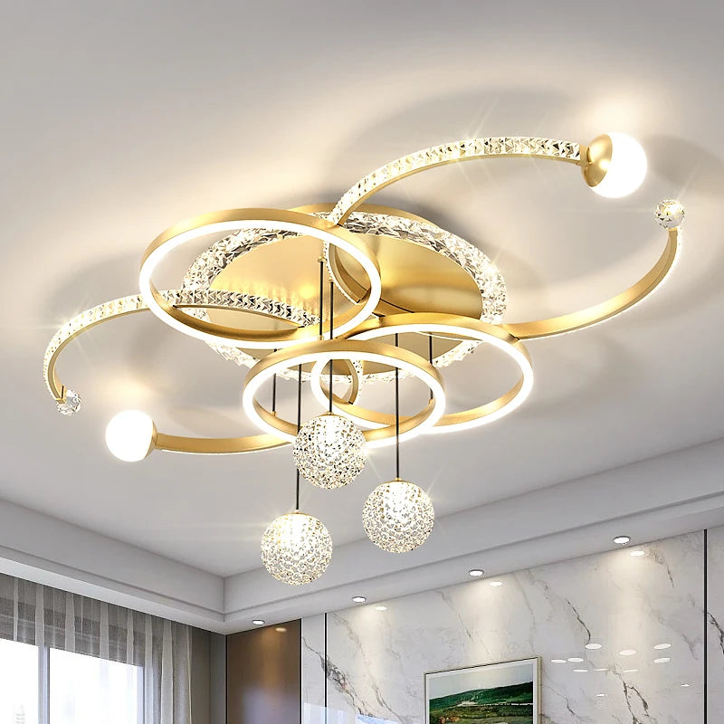 Moderne LED Deckenleuchte für Wohnzimmer Dekoration