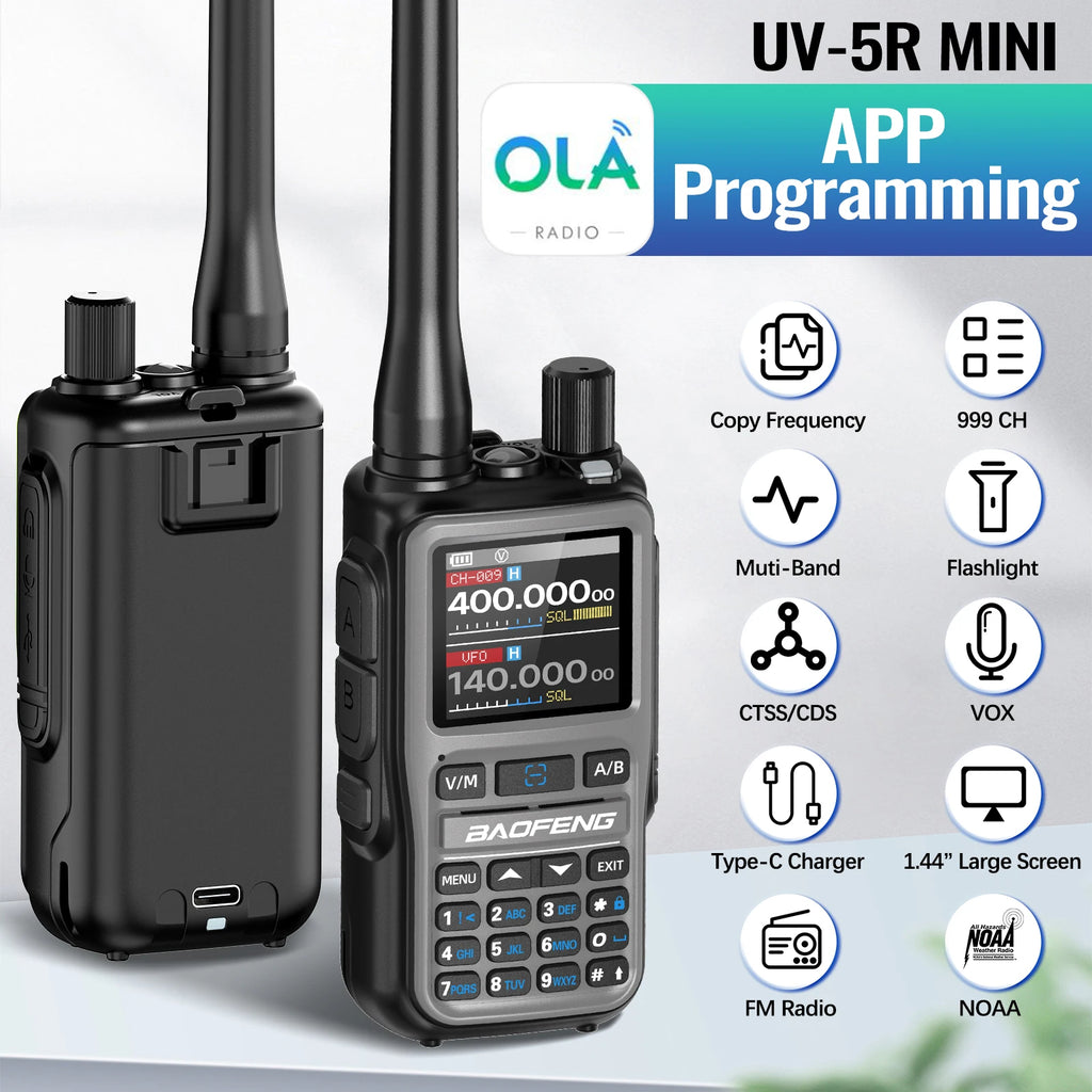 BAOFENG UV-5R Mini Walkie-Talkie