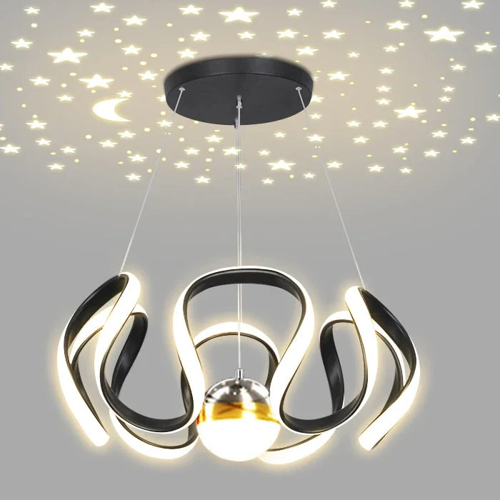 Moderner Stilvoller LED Kronleuchter