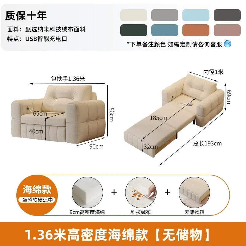 Elegant Armrest Sofas Living Room European Waterproof Reading Single Sofas Modern Bed Apartment Muebles Postmodern Furniture