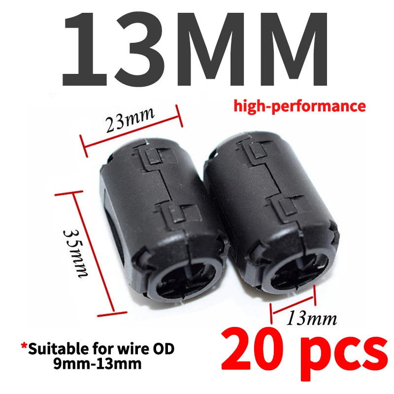 20 Stück Magnetring Ferrit-Filter