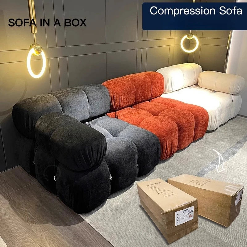 Italienisches Modulares Ecksofa – Designer Wohnzimmer Sofa 2025