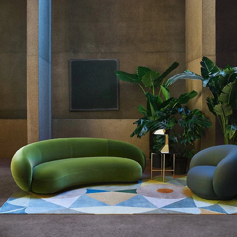 Nordisches Wohnzimmer Sofa - Minimalistisch Doppel Cord Vakuum komprimiert knochenlos 2025
