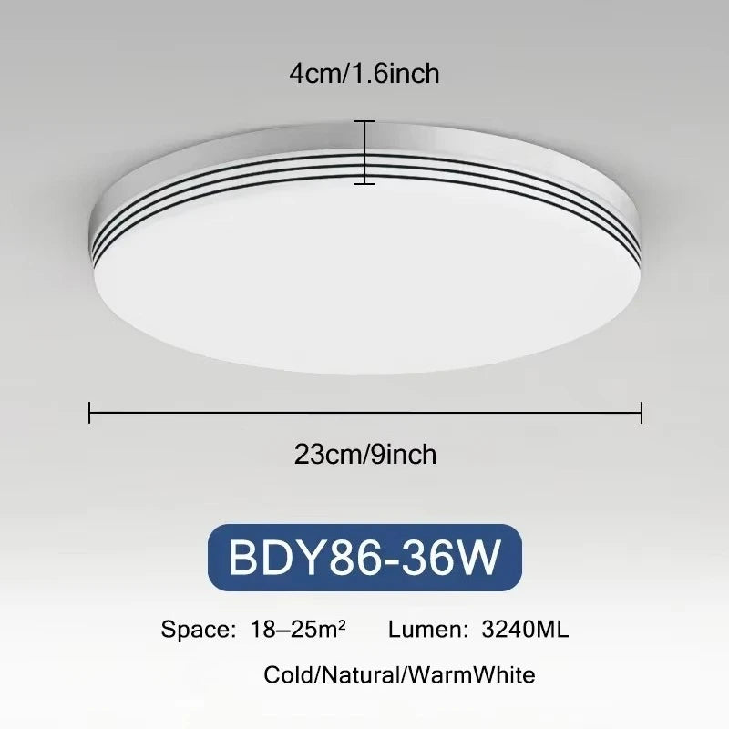 Moderne LED Deckenleuchte