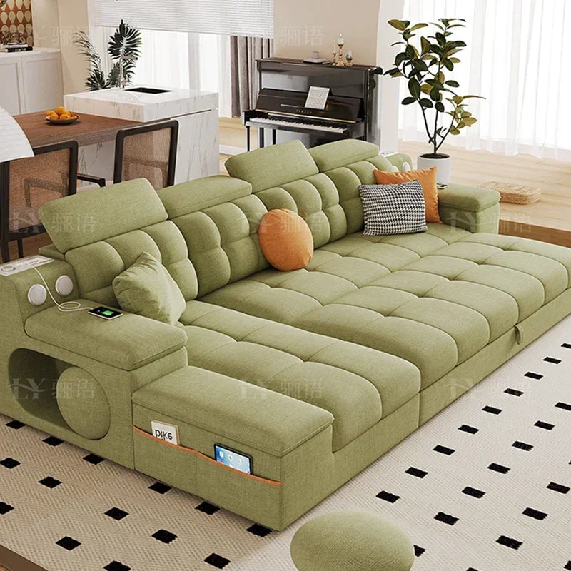 Lounge Armrest Elasticas Sofa Hidden Bed Multifunctional Luxury Sofas Modern Funky Minimalist Designer Muebles TrendyFurniture