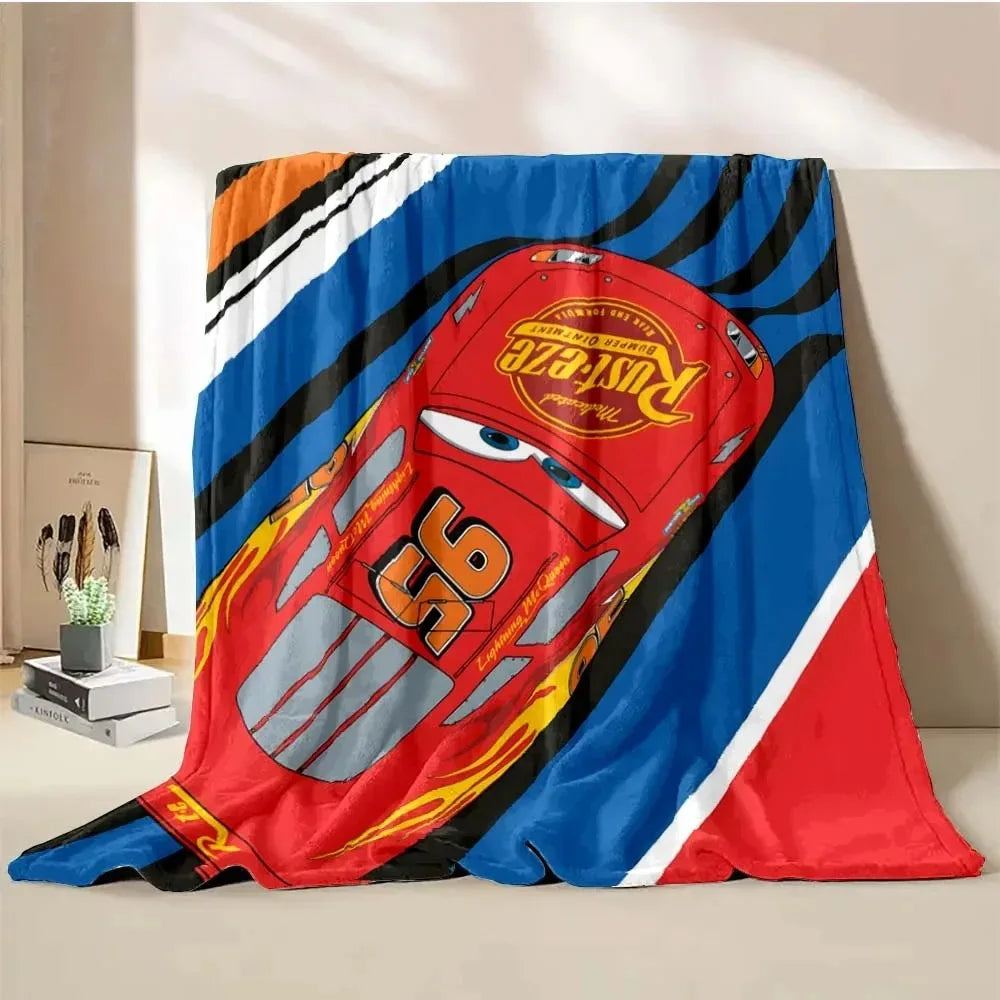 Pixar Cars Lightning McQueen Flanelldecke